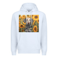 White dalmatian Premium Hoodie - Unal Design