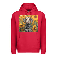Cardinal dalmatian Premium Hoodie - Unal Design