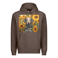 Coffee dalmatian Premium Hoodie - Unal Design