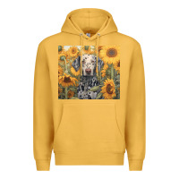 Mustard dalmatian Premium Hoodie - Unal Design