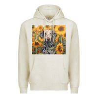Oatmeal Heather dalmatian Premium Hoodie - Unal Design