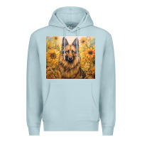 Blue Mist german shepherd Premium Hoodie - Unal Design