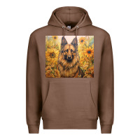 Chestnut german shepherd Premium Hoodie - Unal Design