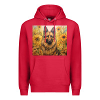 Cardinal german shepherd Premium Hoodie - Unal Design