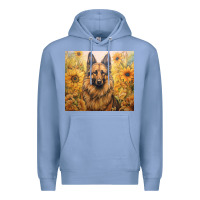 Colony Blue german shepherd Premium Hoodie - Unal Design