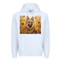 White german shepherd Premium Hoodie - Unal Design