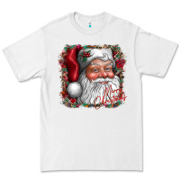 White merry Christmas santa Premium Tee - CowhideDigitalArt