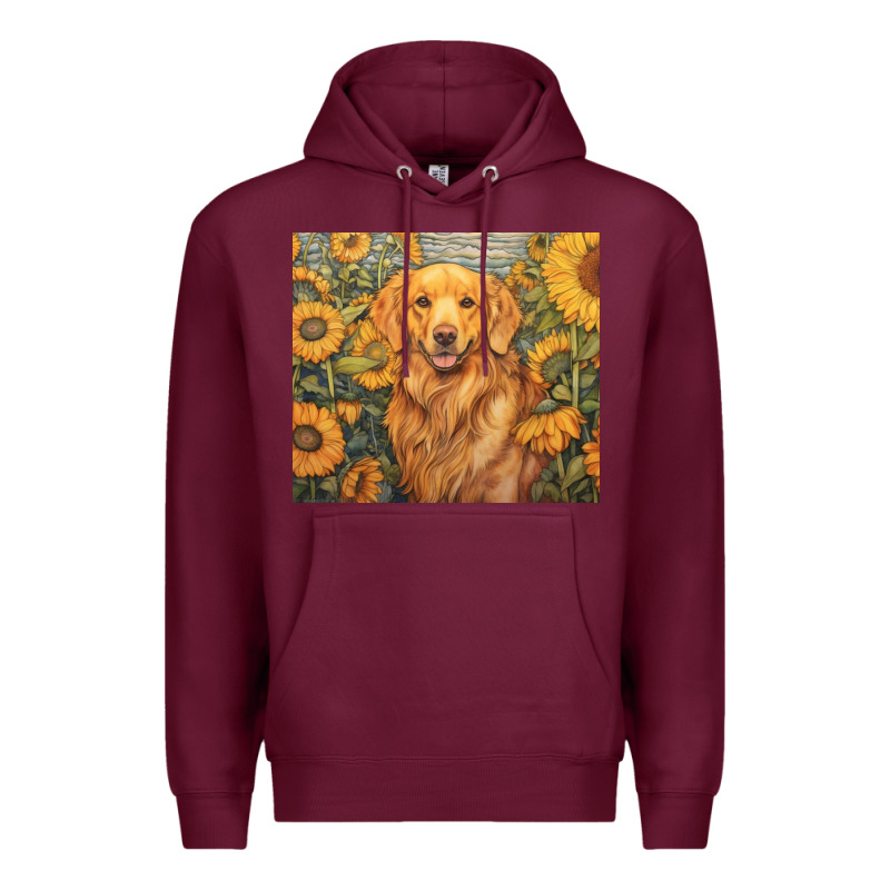 Golden Retriever Premium Hoodie by Unal Design | Teevron