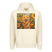 Sandshell golden retriever Premium Hoodie - Unal Design