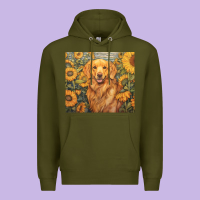Premium Hoodie golden retriever