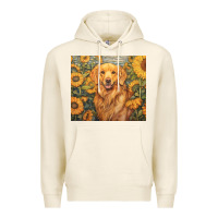 Tofu golden retriever Premium Hoodie - Unal Design