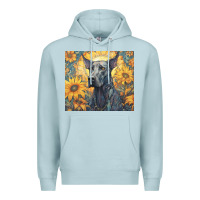 Blue Mist great dane Premium Hoodie - Unal Design