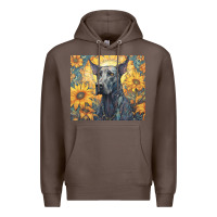Coffee great dane Premium Hoodie - Unal Design