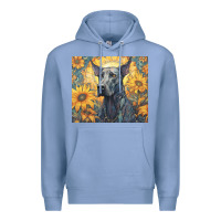 Colony Blue great dane Premium Hoodie - Unal Design