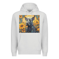 Dove Grey great dane Premium Hoodie - Unal Design