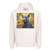 Pale Pink great dane Premium Hoodie - Unal Design