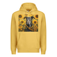 Antique Gold greyhound Premium Hoodie - Unal Design