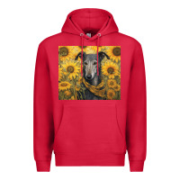 Cardinal greyhound Premium Hoodie - Unal Design