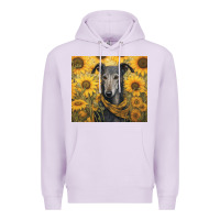 Lilac greyhound Premium Hoodie - Unal Design