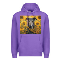 Purple greyhound Premium Hoodie - Unal Design