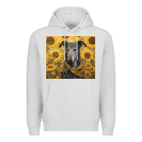 Dove Grey greyhound Premium Hoodie - Unal Design