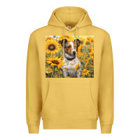 Antique Gold jack russel terrier Premium Hoodie - Unal Design