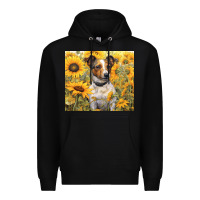 Black jack russel terrier Premium Hoodie - Unal Design