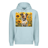 Blue Mist jack russel terrier Premium Hoodie - Unal Design