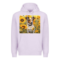 Lilac jack russel terrier Premium Hoodie - Unal Design