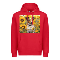 Red jack russel terrier Premium Hoodie - Unal Design