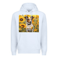 White jack russel terrier Premium Hoodie - Unal Design