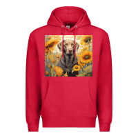 Cardinal labrador retriever Premium Hoodie - Unal Design
