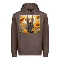 Coffee labrador retriever Premium Hoodie - Unal Design