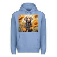 Colony Blue labrador retriever Premium Hoodie - Unal Design