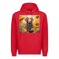 Red labrador retriever Premium Hoodie - Unal Design