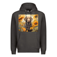 Smoke labrador retriever Premium Hoodie - Unal Design
