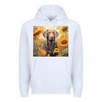 White labrador retriever Premium Hoodie - Unal Design