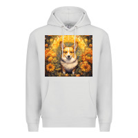 Dove Grey pembroke welsh corgi Premium Hoodie - Unal Design