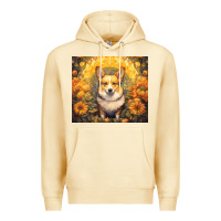 Pina Colada pembroke welsh corgi Premium Hoodie - Unal Design