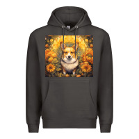 Smoke pembroke welsh corgi Premium Hoodie - Unal Design