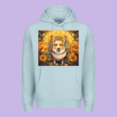 Premium Hoodie pembroke welsh corgi