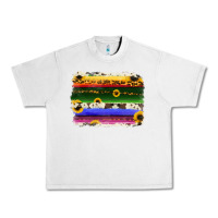 Lunar Rock serape sunflowers leopard cowhide background Urban Heavy Tee - RanaPortraitStore