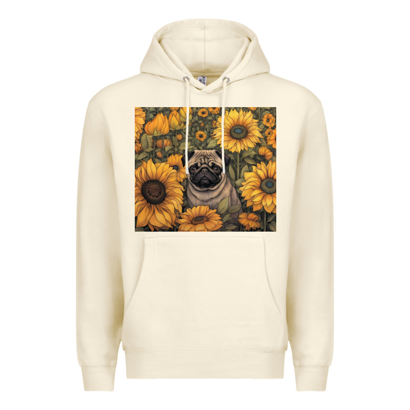 Pug Premium Hoodie by Unal Design | Teevron