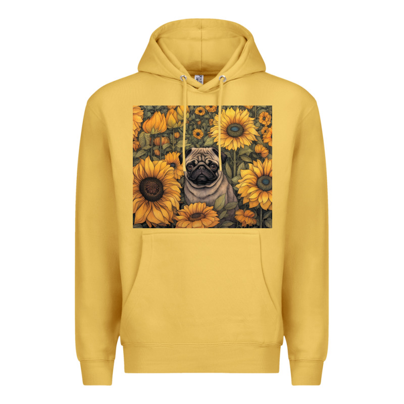 Pug Premium Hoodie by Unal Design | Teevron