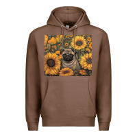 Chestnut pug Premium Hoodie - Unal Design