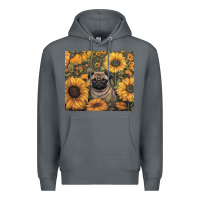 Rock pug Premium Hoodie - Unal Design