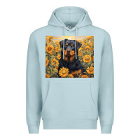 Blue Mist rotweiler Premium Hoodie - Unal Design