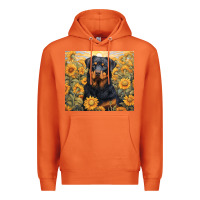 Carrot rotweiler Premium Hoodie - Unal Design