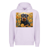 Lilac rotweiler Premium Hoodie - Unal Design