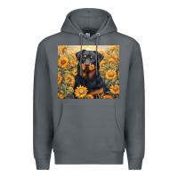 Rock rotweiler Premium Hoodie - Unal Design
